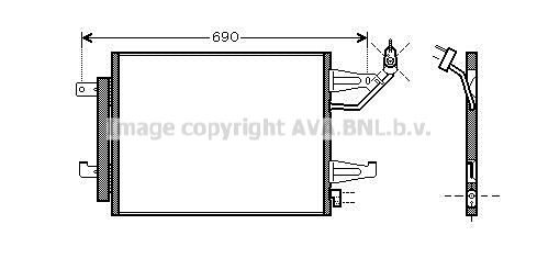 AVA QUALITY COOLING Kondensaator,kliimaseade MTA5177D